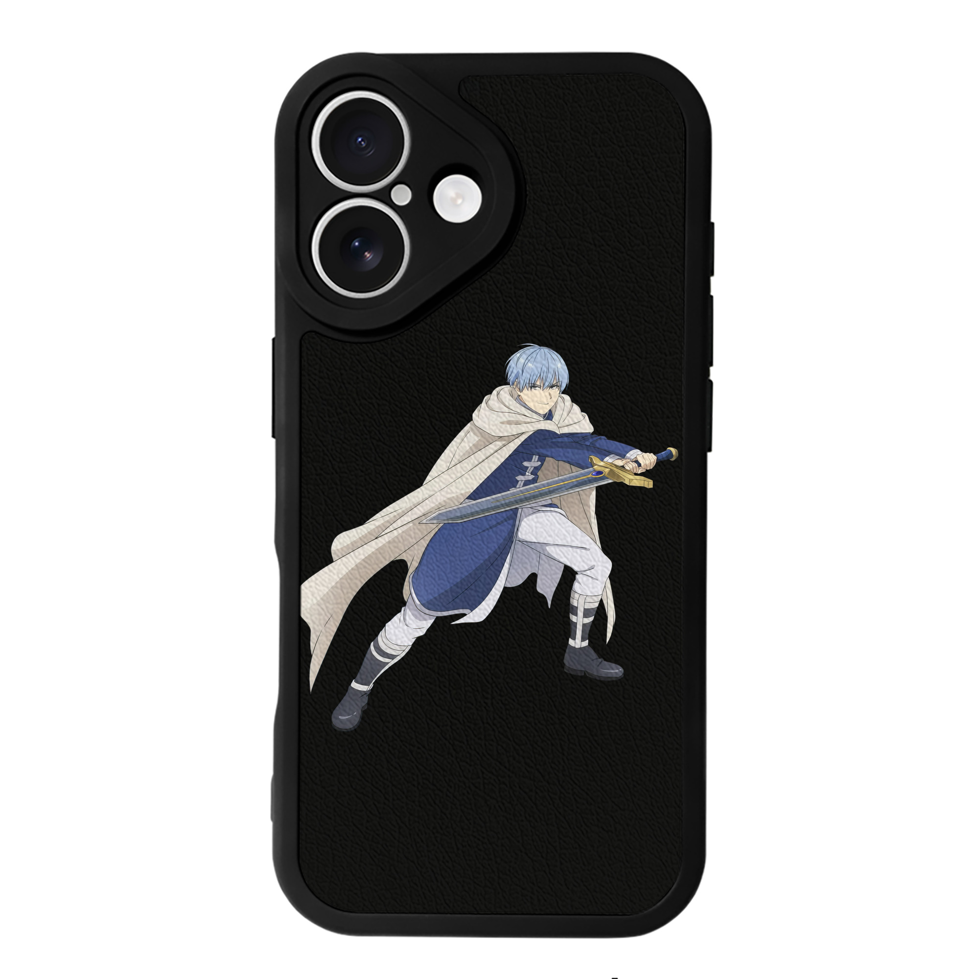 （画像用） 葬送のフリーレン Frieren 【iPhone 16シリーズ対応】シリコンスマホケース（レザー調） 材質：シリコン